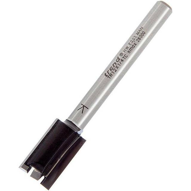 Trend Tr12x1/4tc Tr12 12mm Tct Hinge Jig Router Cutter 1/4 Shank