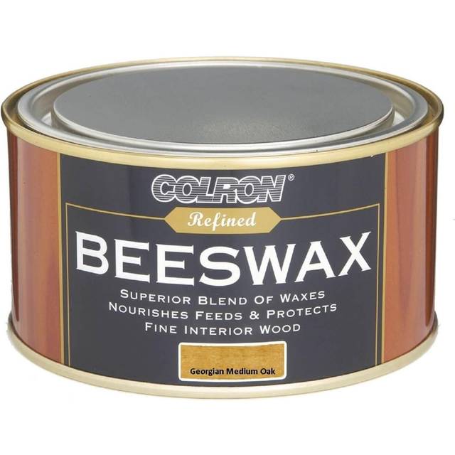 Ronseal Colron Refined Beeswax Paste Medium Oak 400g