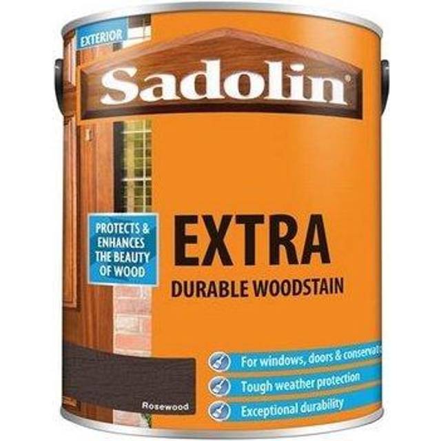 Sadolin Extra Rosewood Exterior Woodstain 5L - Brown