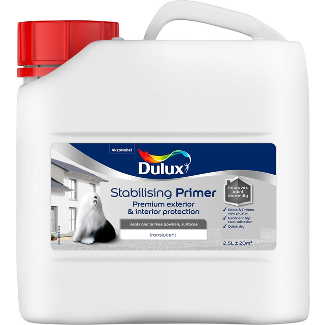 Sandtex Stabilising Solution Primer, Off White, 2.5L