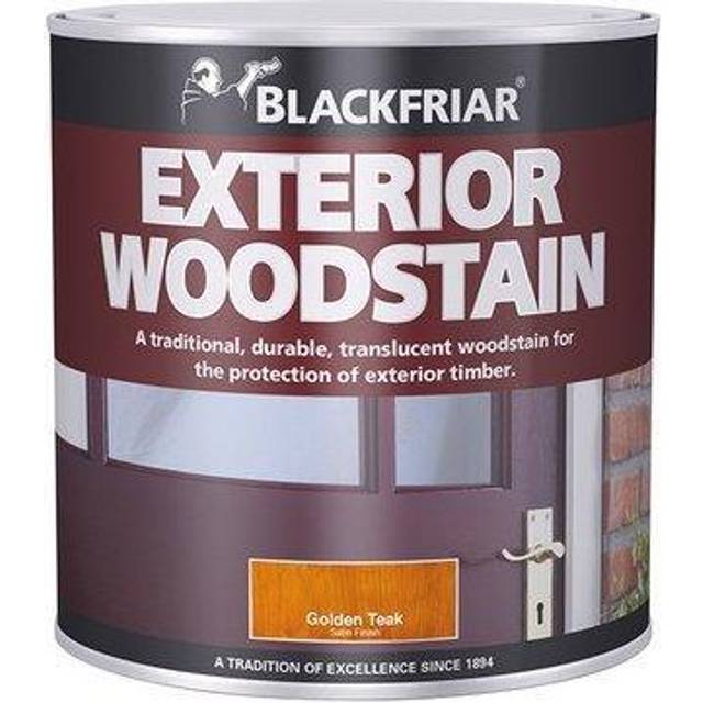 Blackfriar - Traditional Exterior Woodstain Golden Teak 1 litre