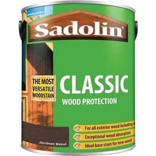 Classic Wood Protection Jacobean Walnut 5 litre SAD5028467 - Sadolin