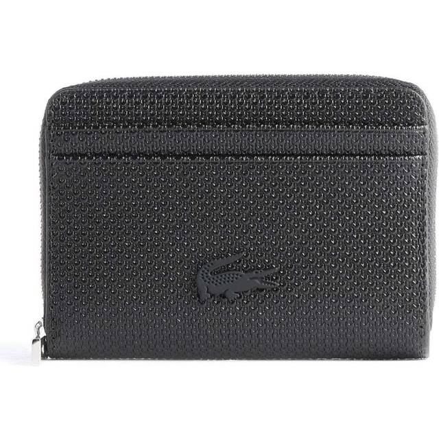 Lacoste Chantaco Leather Coin Purse Size One size Black