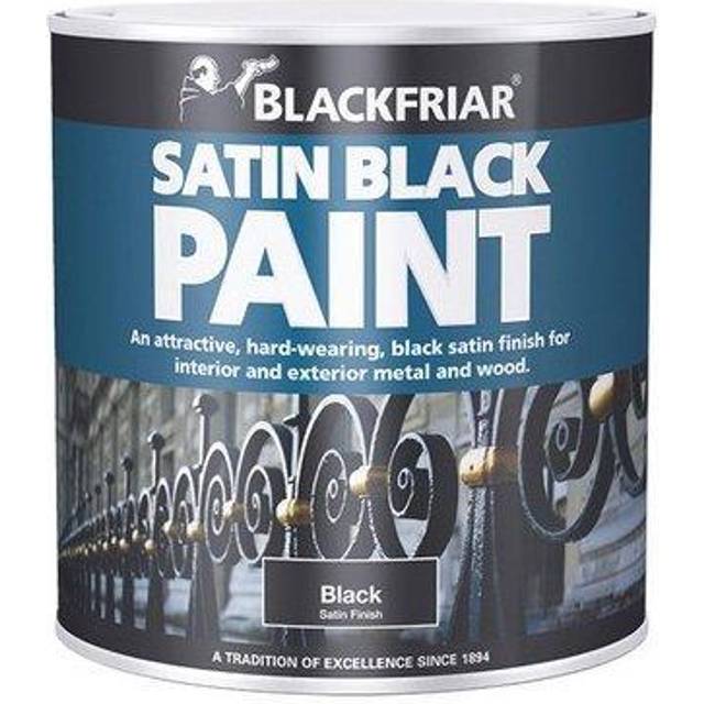 Blackfriar BF0520003F1 Satin Black Paint 250ml