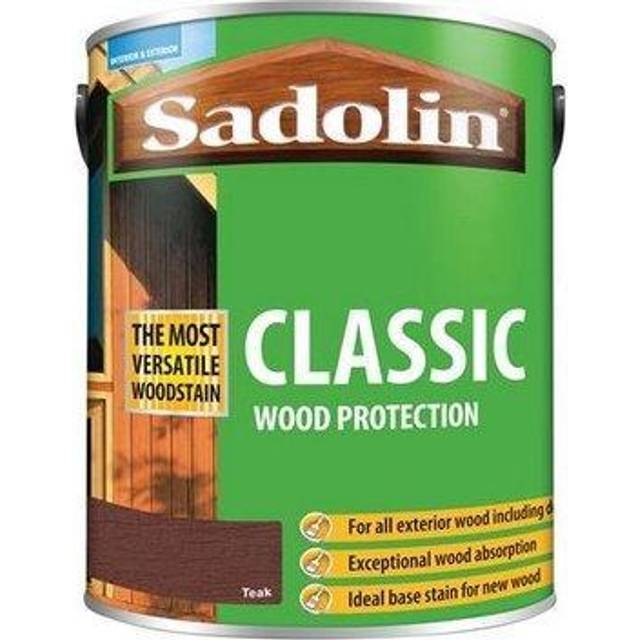 Classic Wood Protection Teak 5 litre SAD5028463 - Sadolin