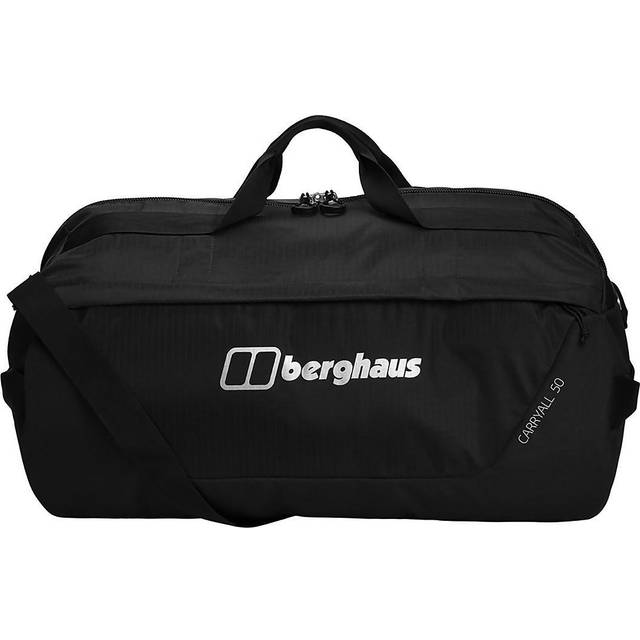 Berghaus Carryall Mule Duffel Travel Bag, 50L Jet Black