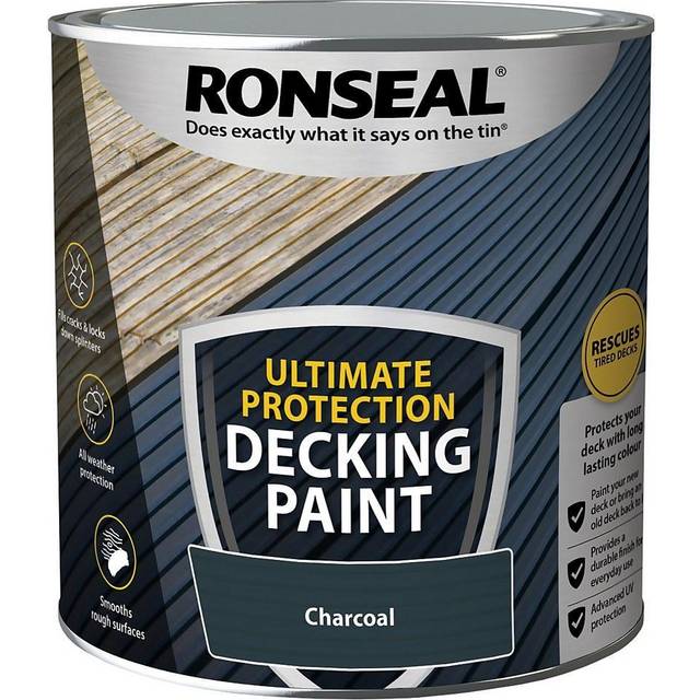 Ronseal Ultimate Protection Decking Paint Charcoal 2.5 litre 39143