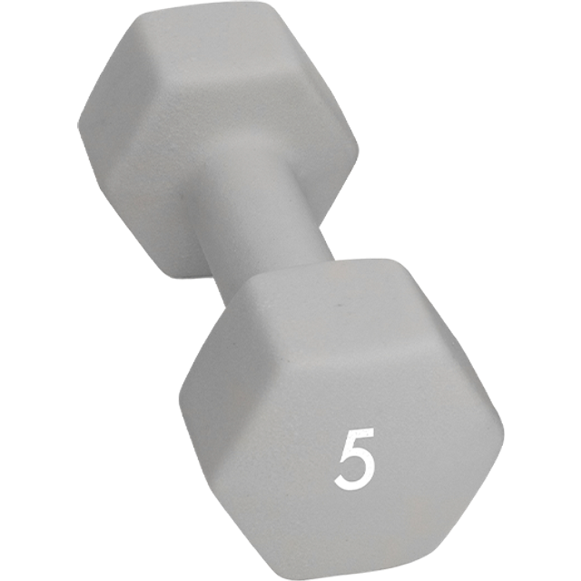 Abilica Hex Neoprene Dumbbell, 5 kg