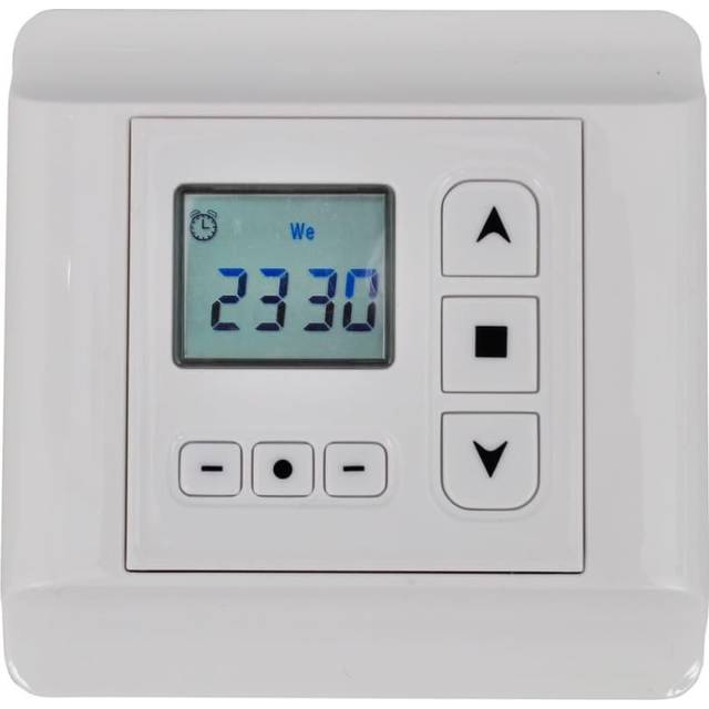 Kontroll för jalusier med programmerbar timer