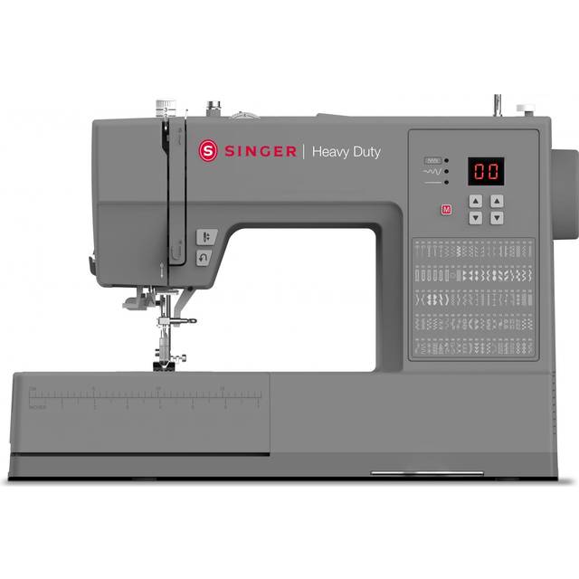 Singer Heavy Duty Computerized HD6605 Sewing Machine - Grey
