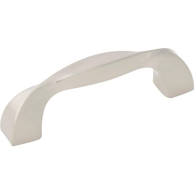 Hickory Hardware 1 Pack Solid Core Kitchen Cabinet Pulls, Luxury Cabinet Handles, Hardware for Doors & Dresser Drawers, 3 Inch Hole Center, Satin Nick