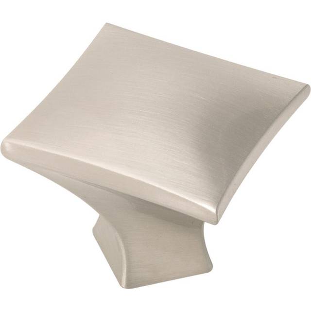 Belwith BWH076014 SN 1.25 in. Square Knob  Satin Nickel