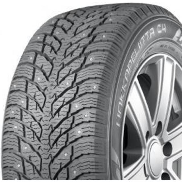 Nokian Hakkapeliitta C4 ( 225/75 R16C 121/120R 10PR Aramid Sidewalls, Dubbade )