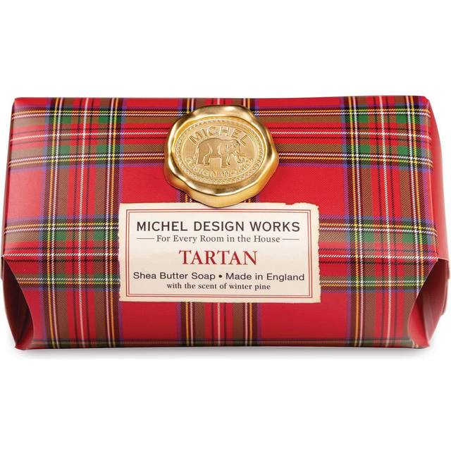 Michel Design Works Works Tartan Large Bath Soap Bar