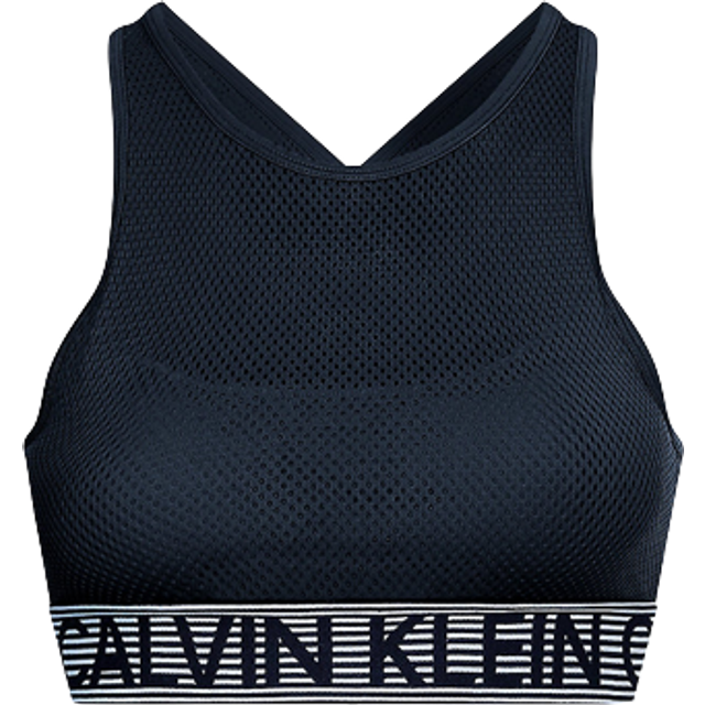 Calvin Klein Performance - Sport-bh Medium Support Sports Bra - Svart