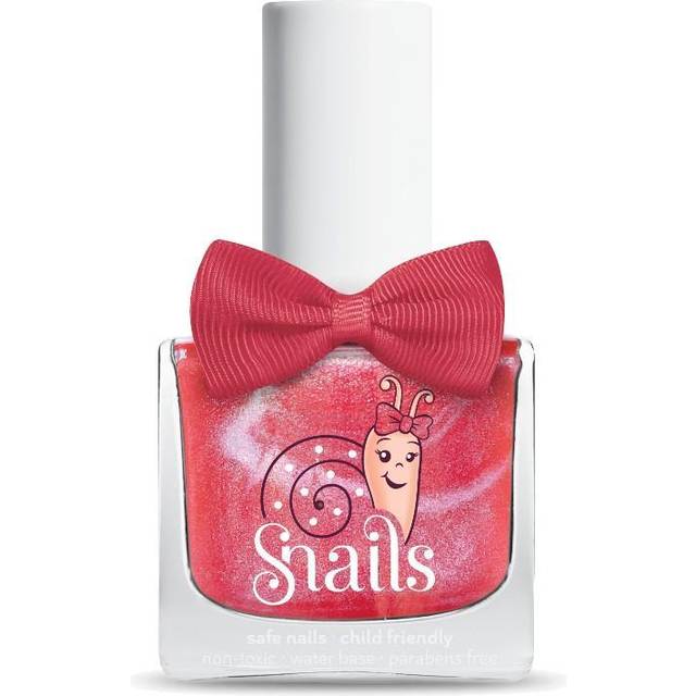 Snails Nagellack - Disco Girl - Rosa m. Glitter - Snails - One Size - Nagellack