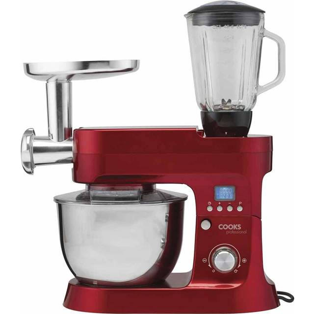 Cooks Professional G1183 Multi-function 1200W Stand Mixers - Black, Black