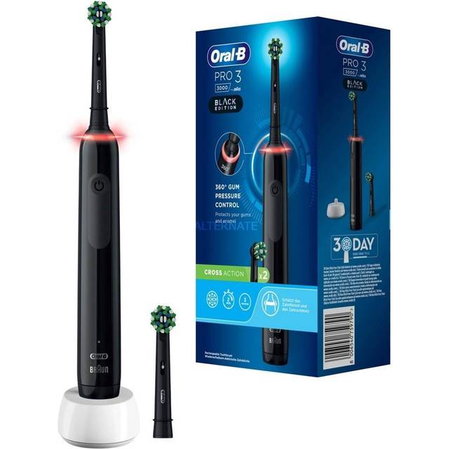 Oral-B Pro 3 svart elektrisk tandborste