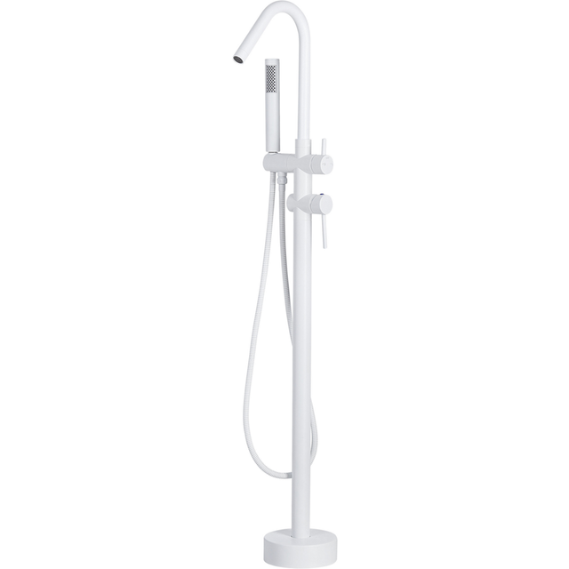 Freestanding Bathtub Faucet VICTORIA White