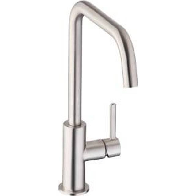 Abode Althia Brushed Nickel Single Lever Kitchen Sink Mixer Tap AT1259