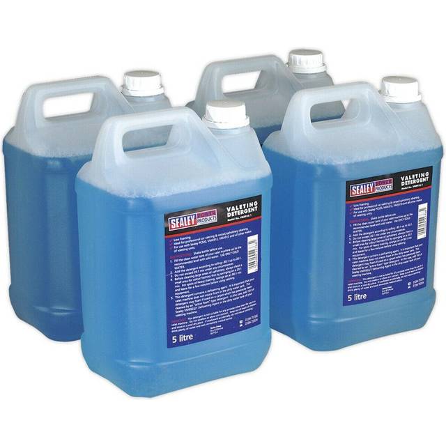 4 PACK Carpet Upholstery Detergent - 5 Litre - Valeting Cleaning Liquid Shampoo
