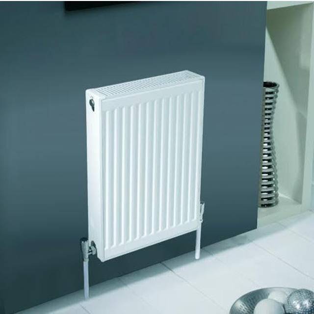 Kartell K-RAD Kompact Type 22 Double Panel with Double Convector Horizontal Radiator | White | Metal | 900mm x 400mm