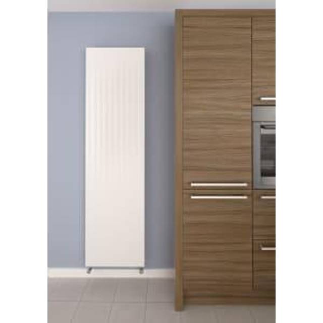 Henrad by Stelrad White Alto Double Convector Vertical Designer Radiator - 1600 x 300mm
