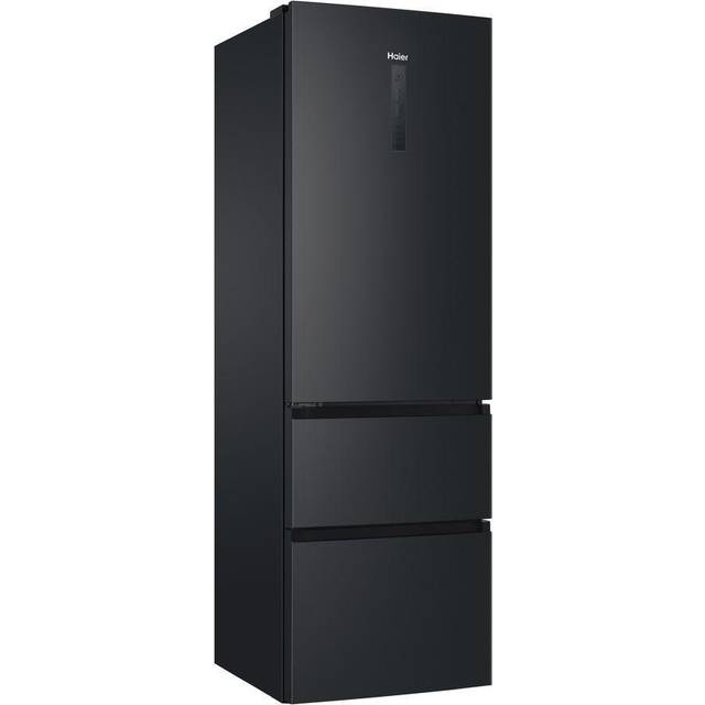 HAIER Series 3 HETR3619ENPB 60/40 Fridge Freezer - Slate Black, Black
