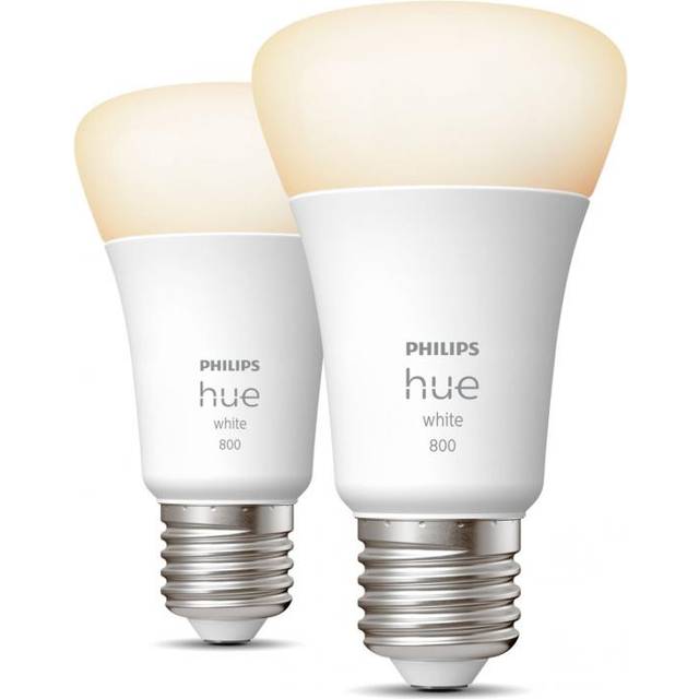 Philips Hue - White 9W Bluetooth E27 Bulb 2 pcs.