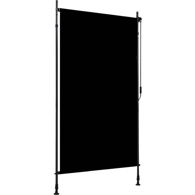 Rullgardin utomhus 120x270 cm gräddvit