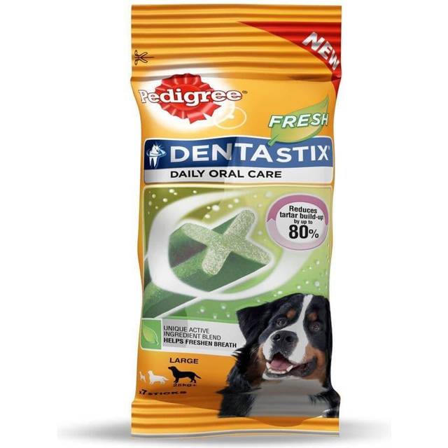 Pedigree Hundsnacks Dentastix tandvård snacks för stora hundar (1 x 7 stycken)