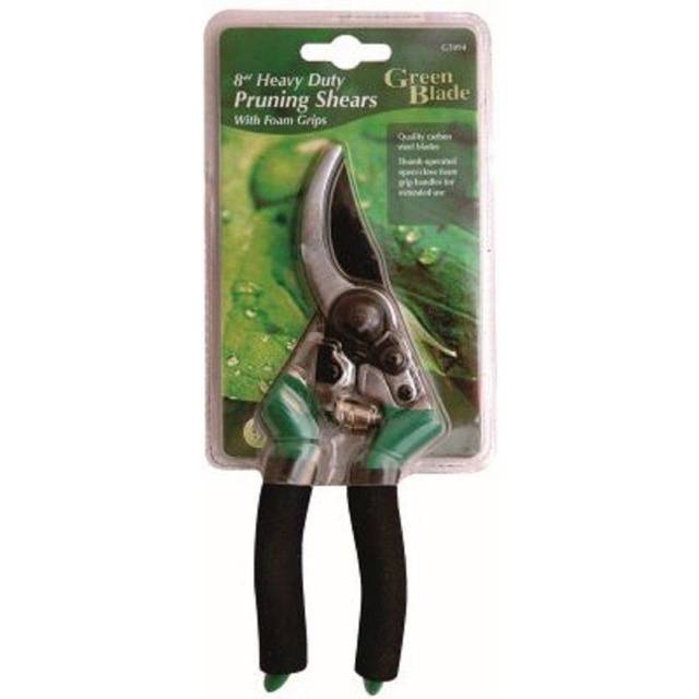 Green Blade 8" Heavy Duty Pruning Shears With Soft Grips