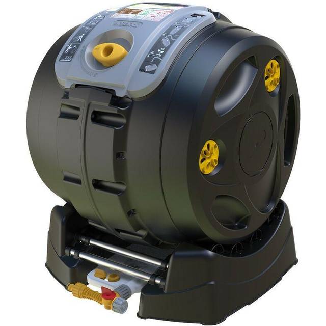 Hozelock 4001 Composter 2-1 Easy-Mix Tumbling Garden Composter 100L