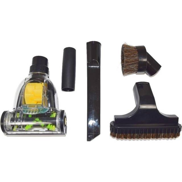 Ufixt - Vacuum Cleaner Mini Pet Hair Remover Turbo Brush Floor Tool and 4 Piece Tool Kit