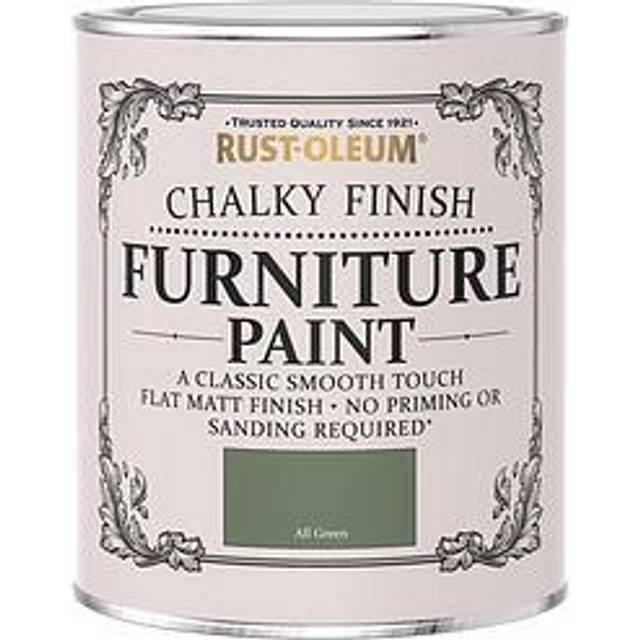 Rust-Oleum Chalky Furniture Paint - ALL GREEN - 750ml - Green
