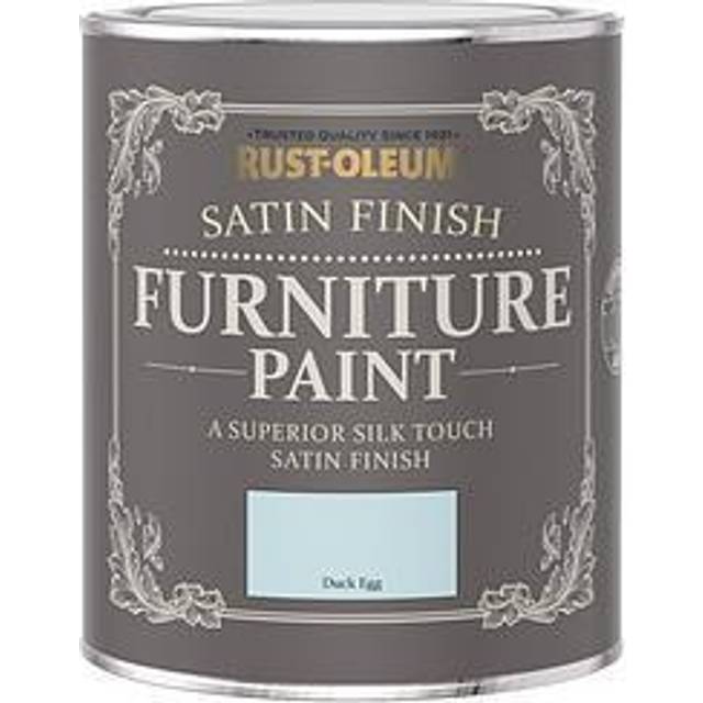 Rust-Oleum Satin Furniture Paint - DUCK EGG - 750ml - Blue