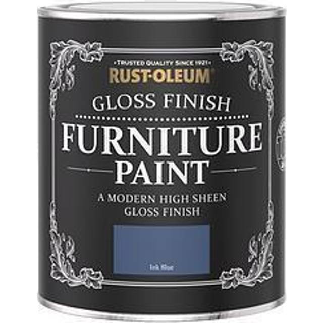 Rust-Oleum Gloss Finish 750 Ml Furniture Paint &Ndash; Ink Blue