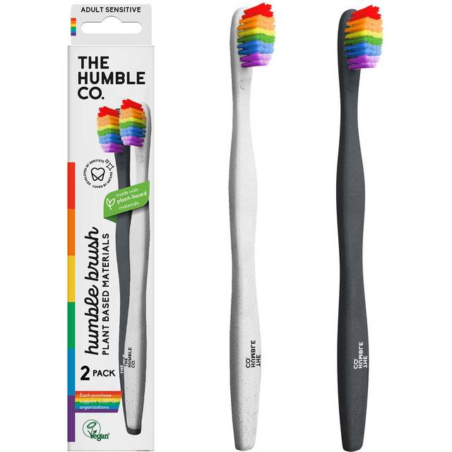 Humble Växtbaserad Tandborste Mjuk Proud 2-Pack
