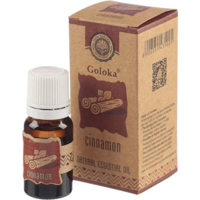 Goloka Essential Oils 10ml - Cinnamon - Set of 12