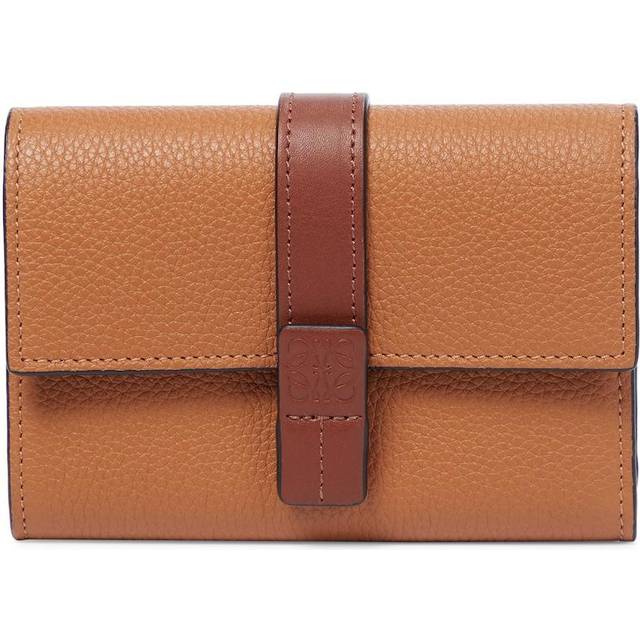 Loewe Small Vertical Wallet In Soft Grained Calfskin - A (Size H: 3  x W: 4.7  x D: 1)