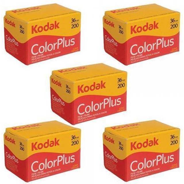 5 Rolls of Kodak colorplus 200 ASA 36 Exposure