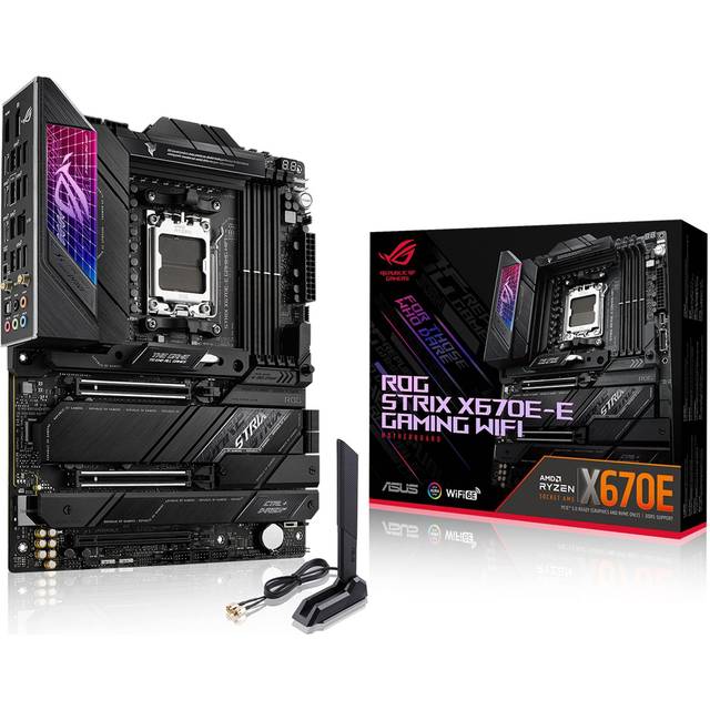 ASUS ROG STRIX X670E-E GAMING WIFI AMD X670 Socket AM5 ATX