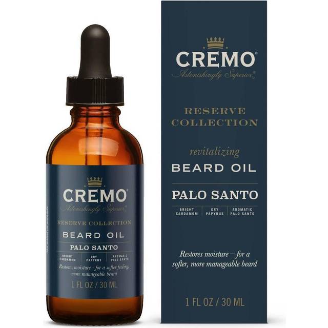 Cremo  Reserve Collection  Revitalizing Beard Oil  Palo Santo  1 fl oz (30 ml)