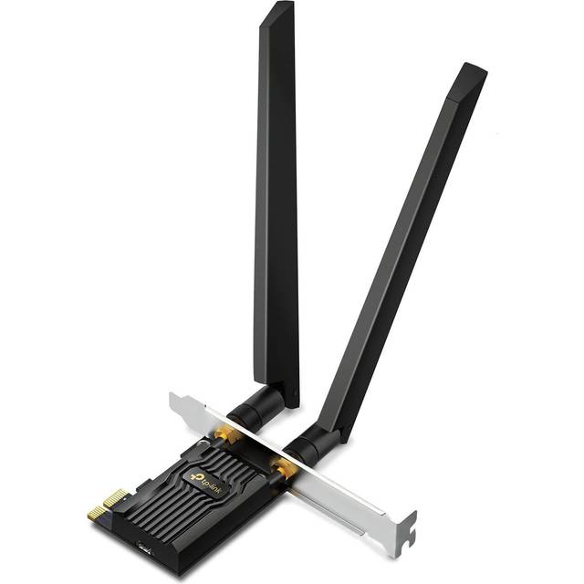 TP-Link Archer TXE72E AXE5400 Wi-Fi 6E Bluetooth 5.3 PCIe Adapter 6 GHz 2402 Mbps, 5 GHz 2402 Mbps, 2.4 GHz, 574 Mbps, Bluetooth 5.3, WPA3 Encryption Standards, High Gain Antennas
