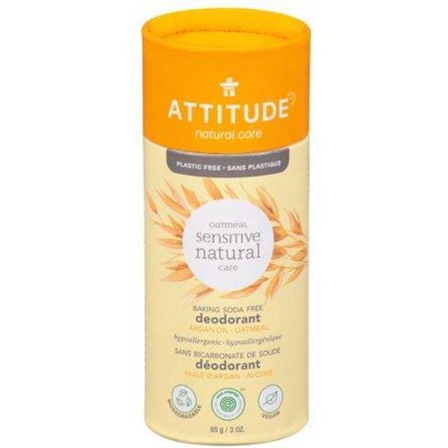 Attitude Deodorant Baking Soda Free Argan Oil 3 oz