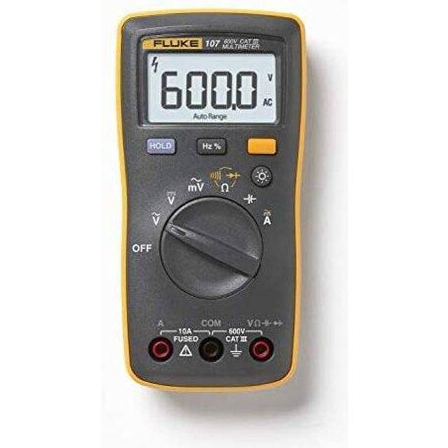 Fluke 107 AC/DC Current Handheld Digital Multimete
