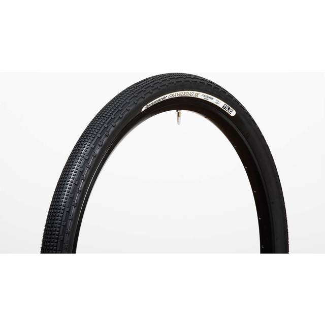 panaracer Unisex vuxen gravelking Sk TLC vikbara däck, svart/svart, 26 x 2,10