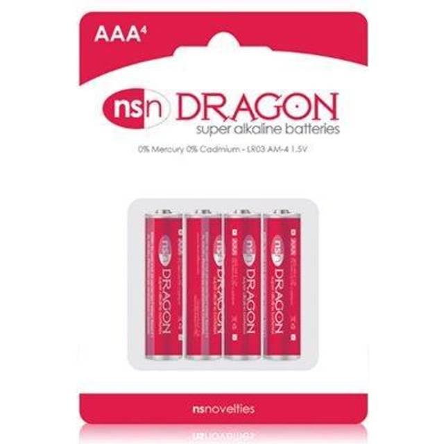 Dragon - Super Alkaline Batteries - AAA - 4-Pack
