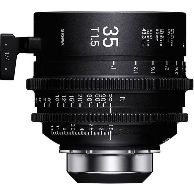 Sigma Cine 35mm T1.5 FF Lens - PL-i Mount
