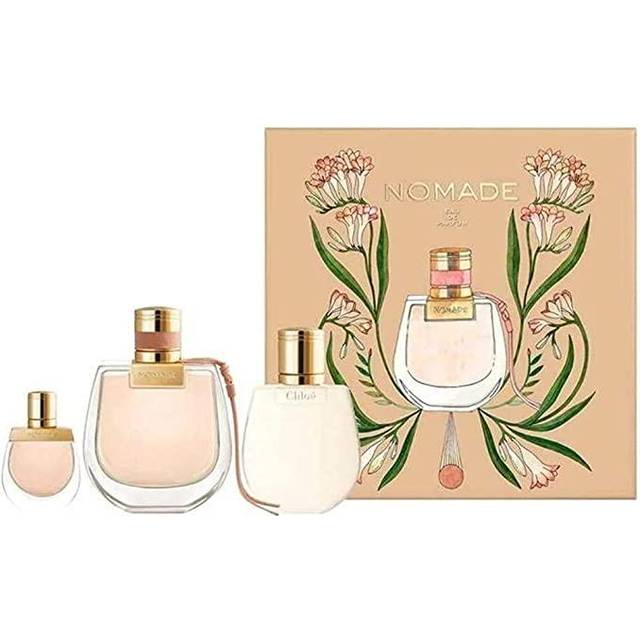 Chloé Nomade Gift Set: Eau De Parfum 75ml Body Lotion 100ml Eau De Parfum 5ml 3 Piece